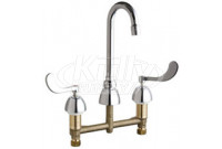 Chicago 201-AGN1AE3-317AB Concealed Hot and Cold Water Sink Faucet