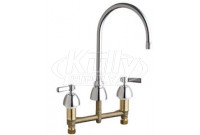 Chicago 201-AGN8AE2805FAB Concealed Hot and Cold Water Sink Faucet