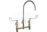 Chicago 201-AGN8AFC319ABCP Concealed Hot and Cold Water Sink Faucet
