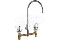 Chicago 201-AGN8FC1000ABCP Concealed Hot and Cold Water Sink Faucet