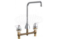 Chicago 201-AHA8-1000XKAB Concealed Hot and Cold Water Sink Faucet