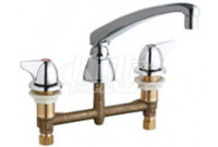 Chicago 201-AL8-1000ABCP Concealed Hot and Cold Water Sink Faucet