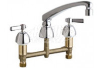 Chicago 201-AL8E29V317XKAB Concealed Hot and Cold Water Sink Faucet