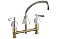 Chicago 201-AVPAXKABCP Concealed Hot and Cold Water Sink Faucet