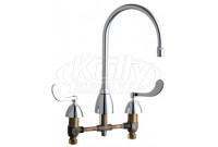Chicago 201-G8AE29-317XKAB Concealed Hot and Cold Water Sink Faucet