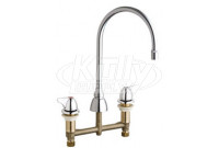 Chicago 201-GN8AE29-1000AB Concealed Hot and Cold Water Sink Faucet