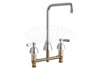 Chicago 201-RSHA8AE3VXKAB Concealed Hot and Cold Water Sink Faucet