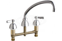 Chicago 201-RSL9E3VPABCP Concealed Hot and Cold Water Sink Faucet