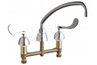 Chicago 201-A317XKABCP Concealed Hot and Cold Water Sink Faucet