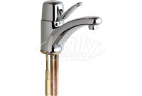 Chicago 2200-ABCP Single Lever Hot and Cold Water Mixing Sink Faucet