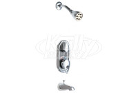 Chicago 2500-600XKCP Tub & Shower Fitting