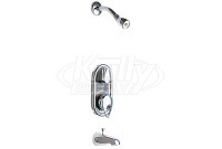 Chicago 2500-CP TempShield Thermostatic/Pressure Balancing Tub & Shower Valve