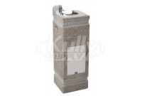 Haws 3121 Stone Aggregate Outdoor Drinking Fountain