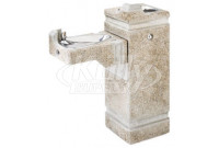 Haws 3150FR Stone Aggregate Freeze-Resistant Outdoor Drinking Fountain