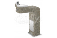 Haws 3177FR Stone Aggregate Freeze-Resistant Outdoor Drinking Fountain