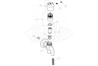 Chicago 324-665PSHCP Glass Filler Parts Breakdown