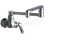 Chicago 332-DJ13ABCP Single Supply Sink Faucet