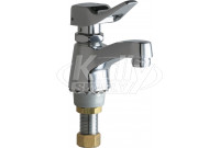 Chicago 333-336PSHVPAABCP Single Supply Metering Sink Faucet