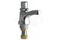 Chicago 333-SLOLEOPSHAB Single Supply Metering Sink Faucet