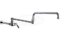 Chicago 334-DJ24ABCP Wok Filler - 20" Overall Length