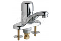 Chicago 3400-ABCP E-Cast Lavatory Metering Faucet