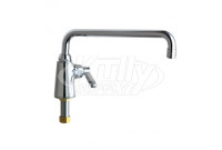 Chicago 349-L12ABCP Single Supply Sink Faucet