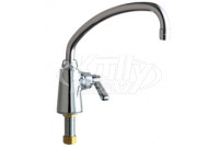 Chicago 349-L9ABCP Single Supply Sink Faucet
