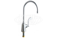 Chicago 350-GN8AE3-317CP Single Supply Faucet