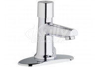 Chicago 3501-4E2805ABCP Lavatory Metering Faucet