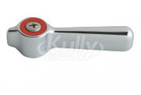 Chicago 369-HOTJKCP 2-3/8" Metal Lever Handle w/ Hot Index Button