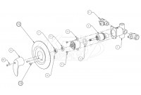 Bradley Equa-Flo Pressure Balancing Shower Valve Individual, Econo-Wall, & Panelon Breakdown August 2004 to Present Parts Breakdown