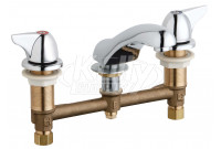 Chicago 404-1000ABCP E-Cast Concealed Lavatory Faucet