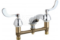 Chicago 404-317XKABCP Concealed Hot and Cold Water Sink Faucet