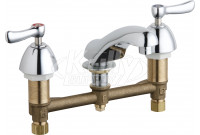 Chicago 404-VE39VPABCP Concealed Hot and Cold Water Sink Faucet