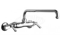 Chicago 445-L12E1ABCP E-Cast Service Sink Faucet