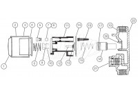 Bradley Touch 'N Flo Shower Valve Parts Breakdown