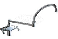 Chicago 50-DJ21ABCP Hot and Cold Water Mixing Sink Faucet