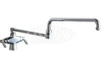 Chicago 50-DJ26ABCP Hot and Cold Water Mixing Sink Faucet