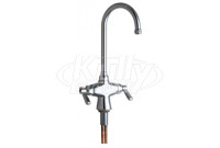 Chicago 50-E1ABCP Hot and Cold Water Mixing Sink Faucet