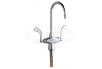Chicago 50-E35-317XKABCP Hot and Cold Water Mixing Sink Faucet