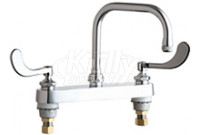 Chicago 527-317ABCP Hot and Cold Water Sink Faucet