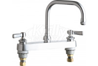 Chicago 527-ABCP Hot and Cold Water Sink Faucet