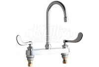 Chicago 527-GN2AE3-317ABCP Hot and Cold Water Sink Faucet