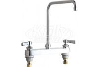Chicago 527-HA8XKABCP Hot and Cold Water Sink Faucet