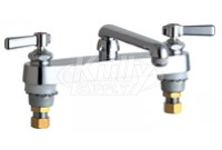 Chicago 527-S6E1ABCP Hot and Cold Water Sink Faucet