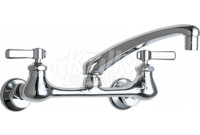 Chicago 540-LDL8ABCP Hot and Cold Water Sink Faucet
