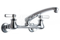 Chicago 540-LDL8E1ABCP Hot and Cold Water Sink Faucet