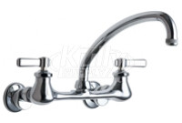 Chicago 540-LDL9E1ABCP Hot and Cold Water Sink Faucet