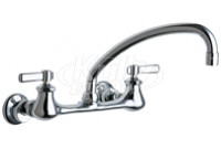 Chicago 540-LDL9E35ABCP Hot and Cold Water Sink Faucet