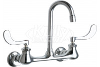 Chicago 631-ABCP Hot and Cold Water Sink Faucet